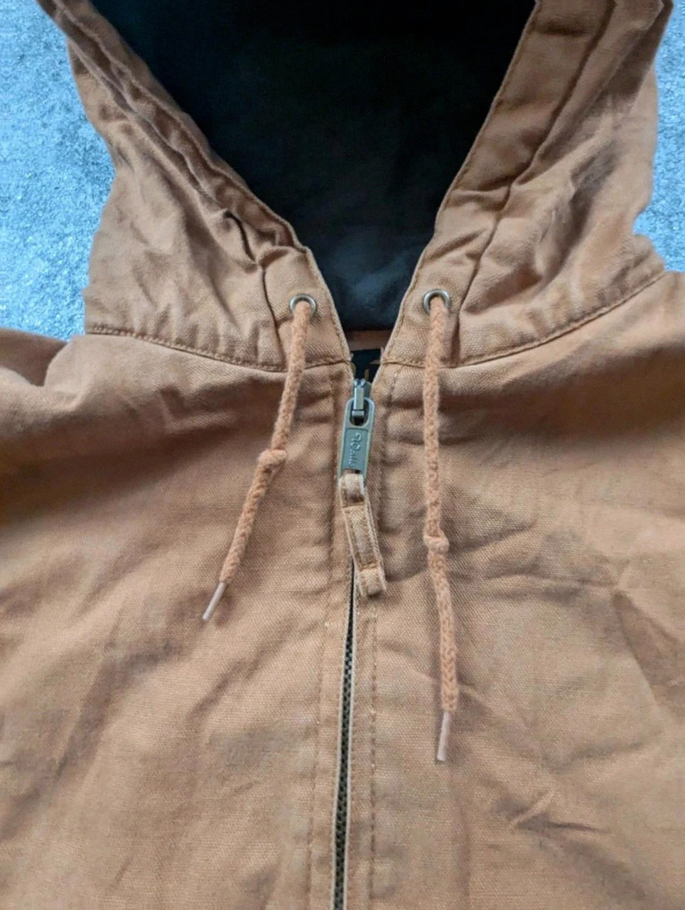Walls Zero-Zone XXL veste Workwear Canvas Active Jacket Capuche Camel Vintage – Walls – taille XXL 5