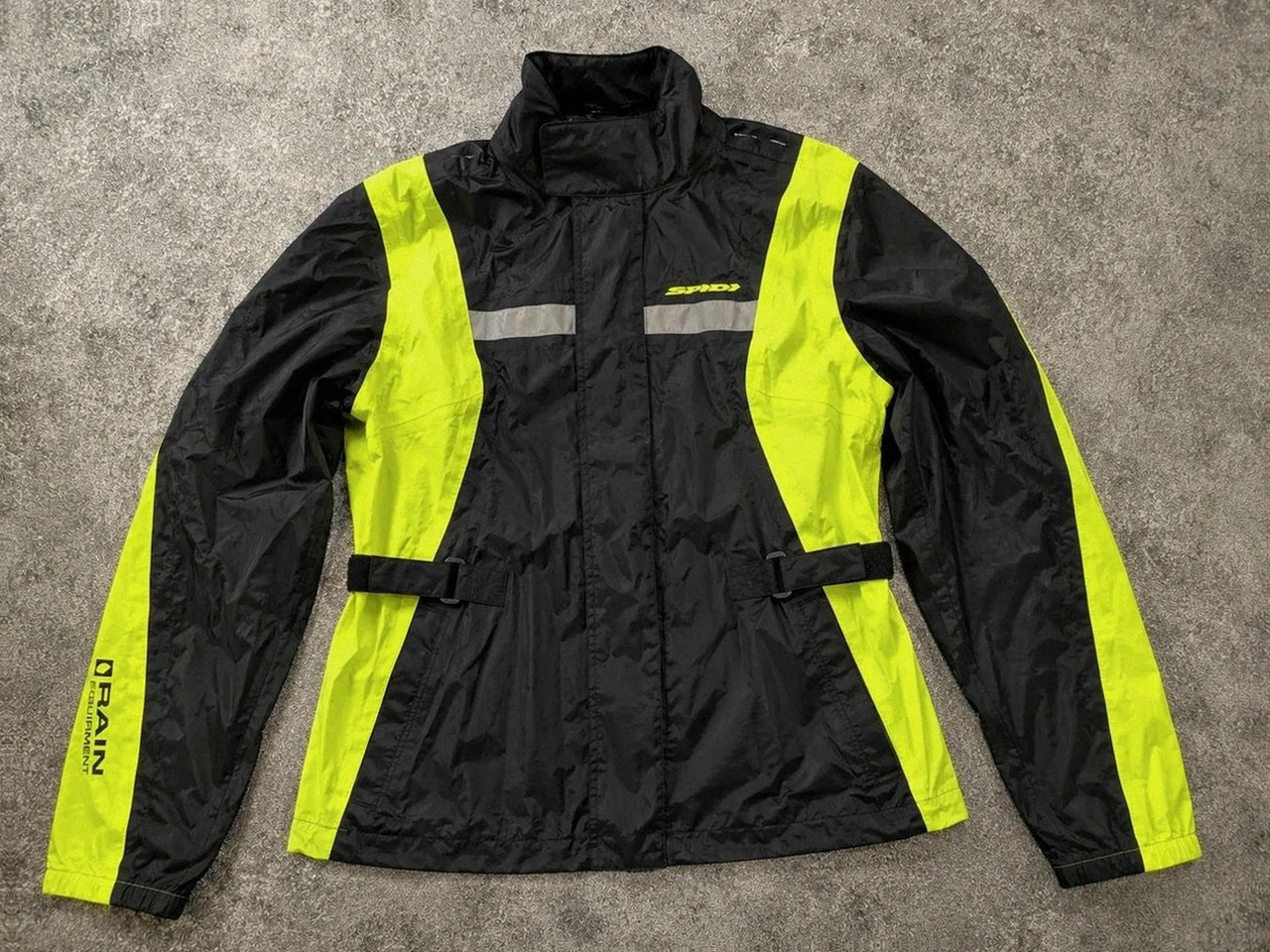 Veste pluie moto Spidi Rain Equipment noir jaune fluo réfléchissante Taille M – SPIDI – taille M