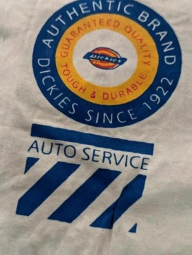 Chemise Dickies racing garage Us workwear vintage dressing style mechanic utilitaire – Dickies – taille L 3