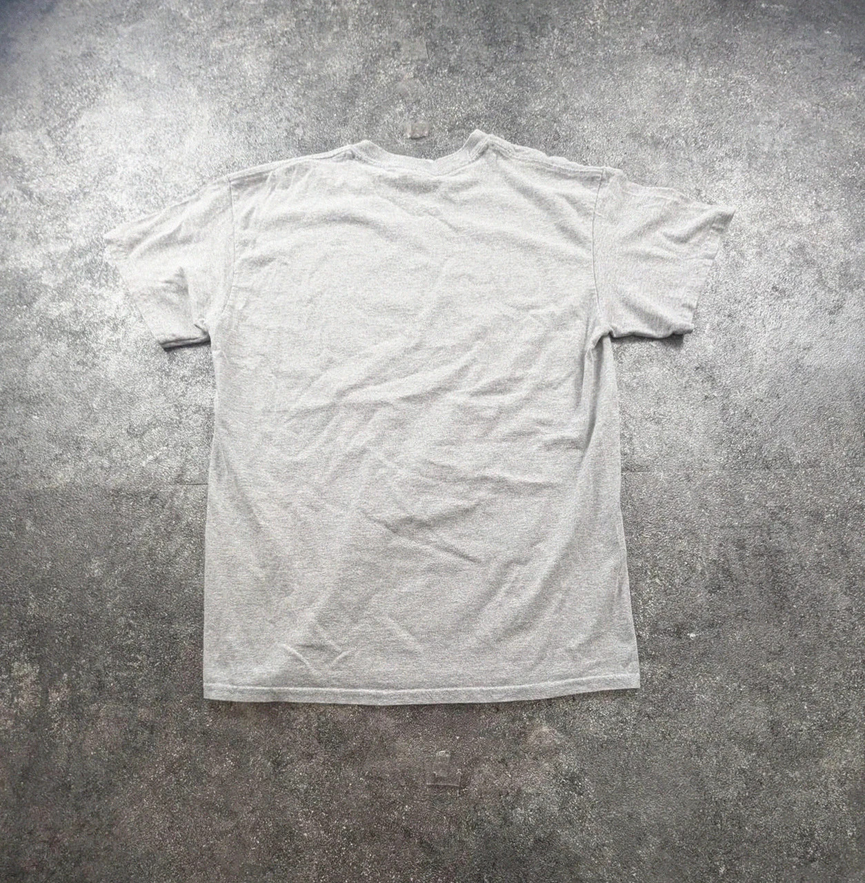 T-shirt Hillcrest Athletics vintage university college gris logo oversized M – Gildan – taille M 4