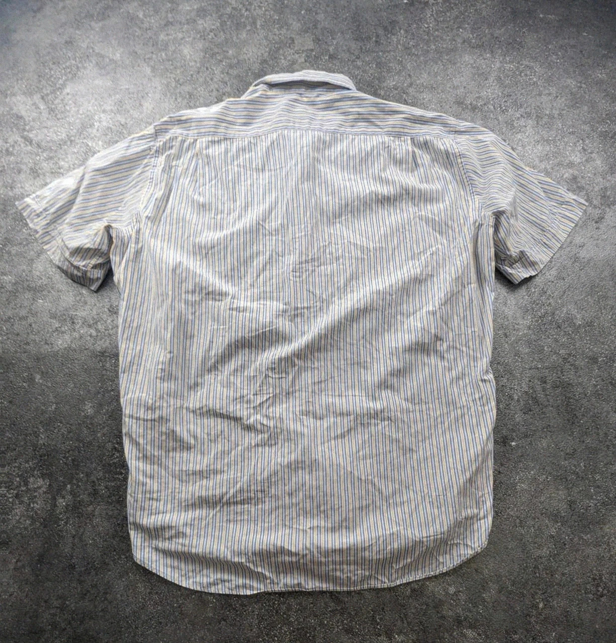 Chemise Façonnable rayée manches courtes Xxl 17R 100% coton casual vintage – Façonnable – taille XXL 3