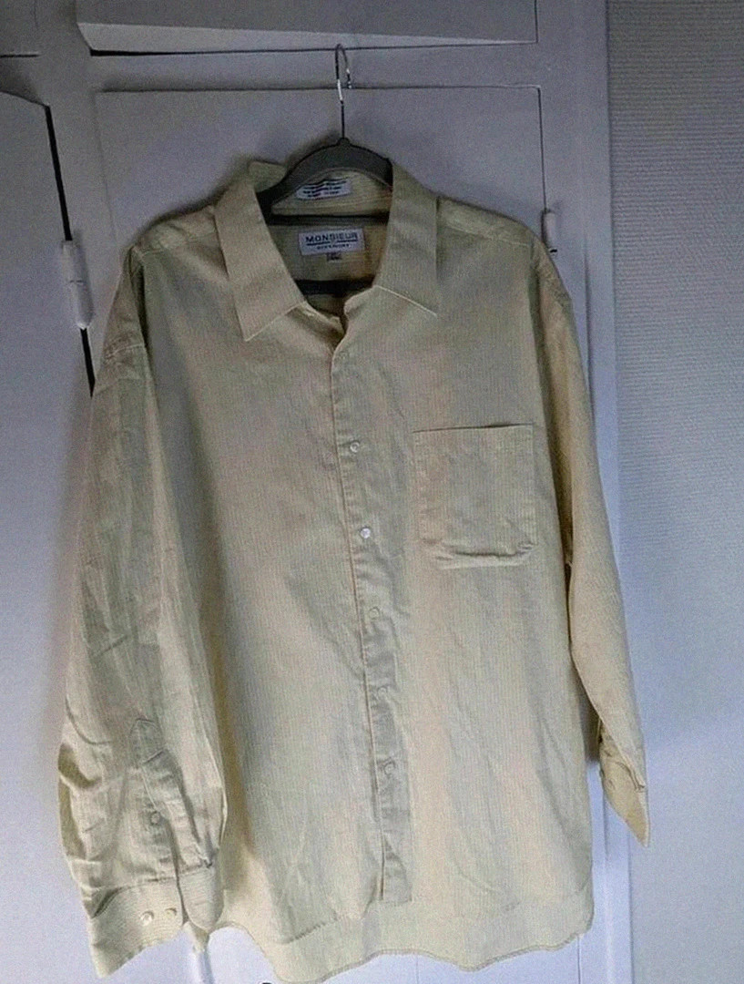 Chemise Monsieur by Givenchy en coton mélangé à fines rayures – taille 17 (L/XL) – Givenchy – taille L 3