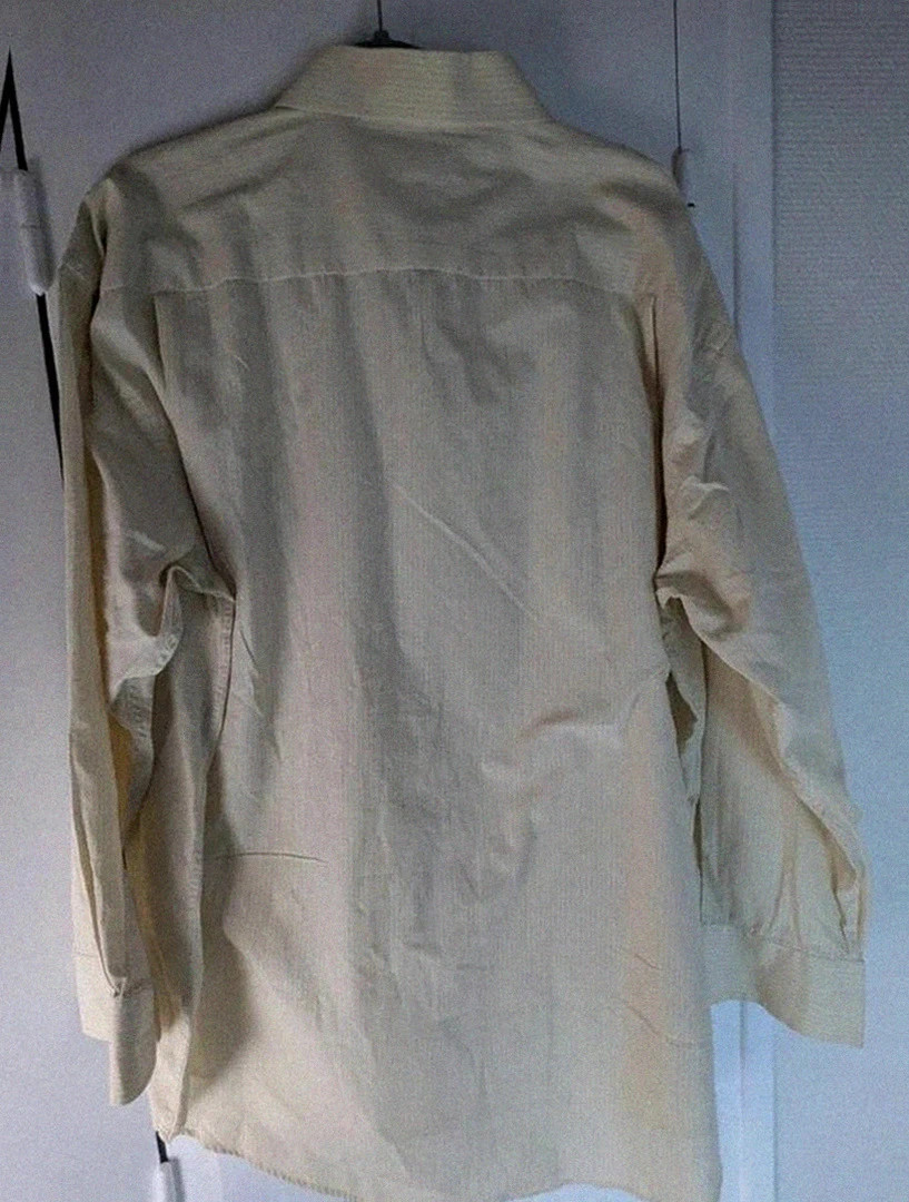 Chemise Monsieur by Givenchy en coton mélangé à fines rayures – taille 17 (L/XL) – Givenchy – taille L 4