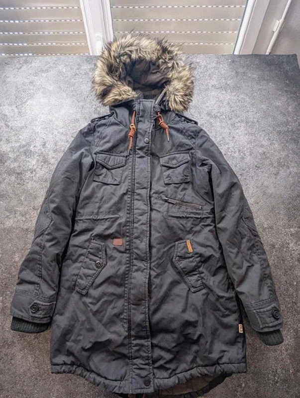Khujo Steel With Inner Jacket – Parka hiver chaude style militaire utility outdoor taille M – khujo – taille M / 38 / 10 2
