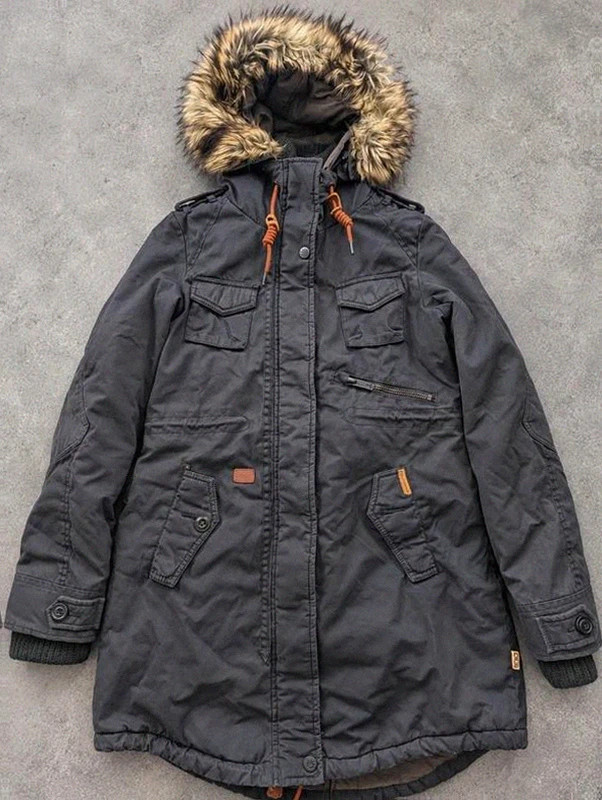 Khujo Steel With Inner Jacket – Parka hiver chaude style militaire utility outdoor taille M