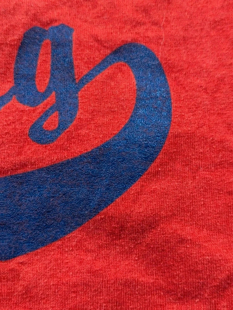 Vintage Henley Baseball Softball Eagle Usa Single Stitch Made in Usa Rouge Xxl Oversize – Eagle – taille XXL 4