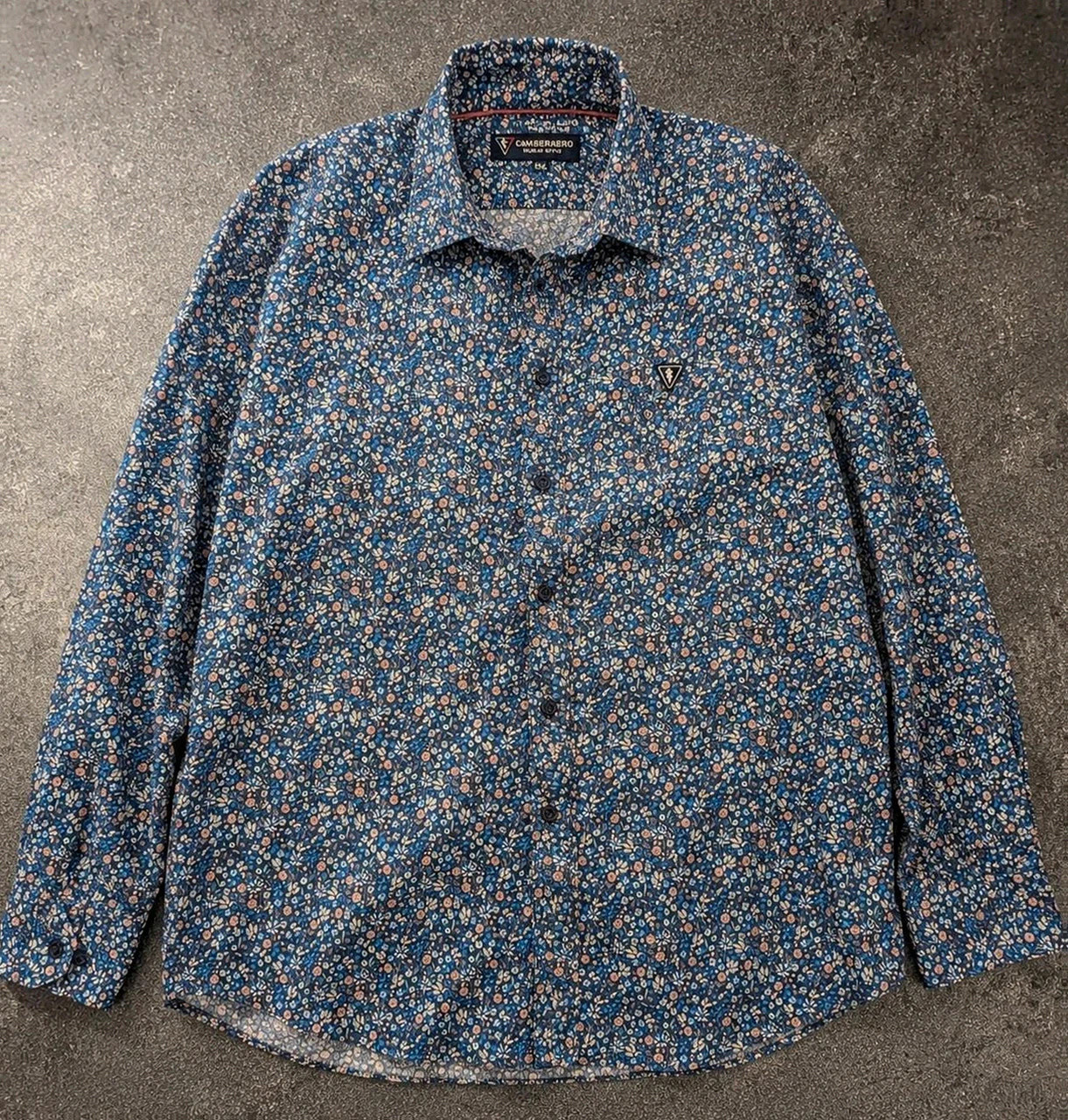 Chemise Cambérabero rugby style fleurs liberty Xxl 🌺