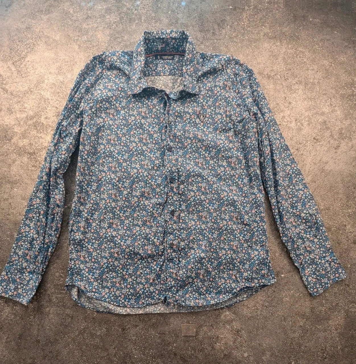 Chemise Cambérabero rugby style fleurs liberty Xxl 🌺 – Cambérabéro – taille XXL 2
