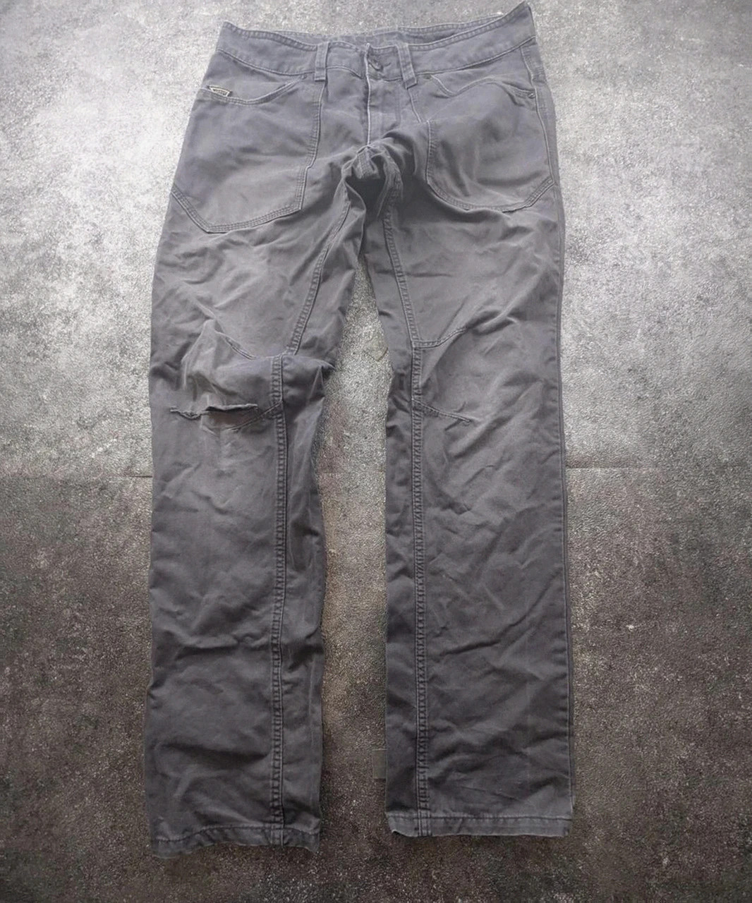 Jeans Guess Double Knee W34 env. gris distressed carpenter workwear Y2K – GUESS – taille W34 | FR 44 5