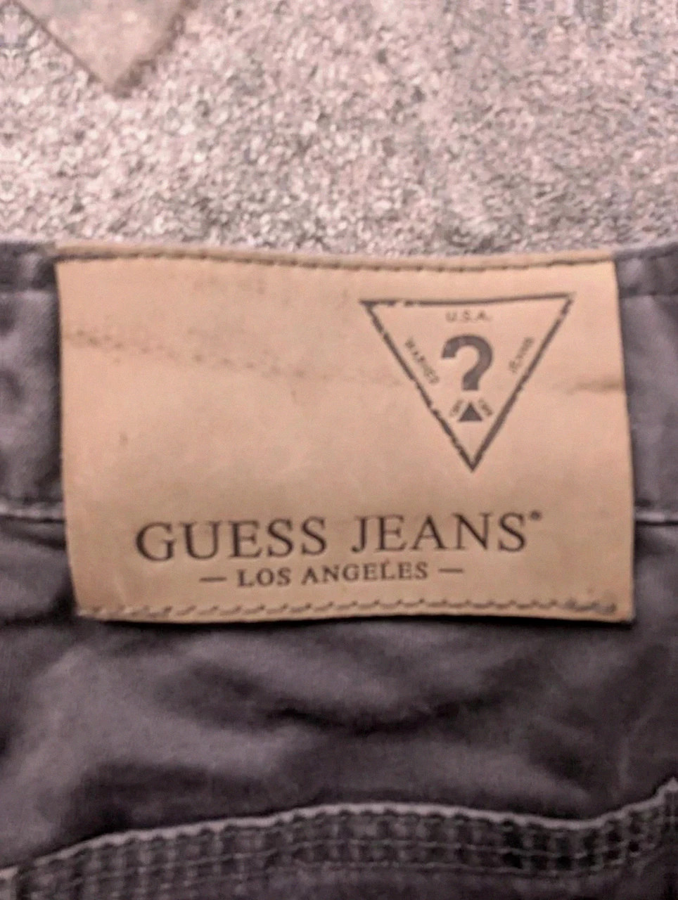 Jeans Guess Double Knee W34 env. gris distressed carpenter workwear Y2K – GUESS – taille W34 | FR 44 4
