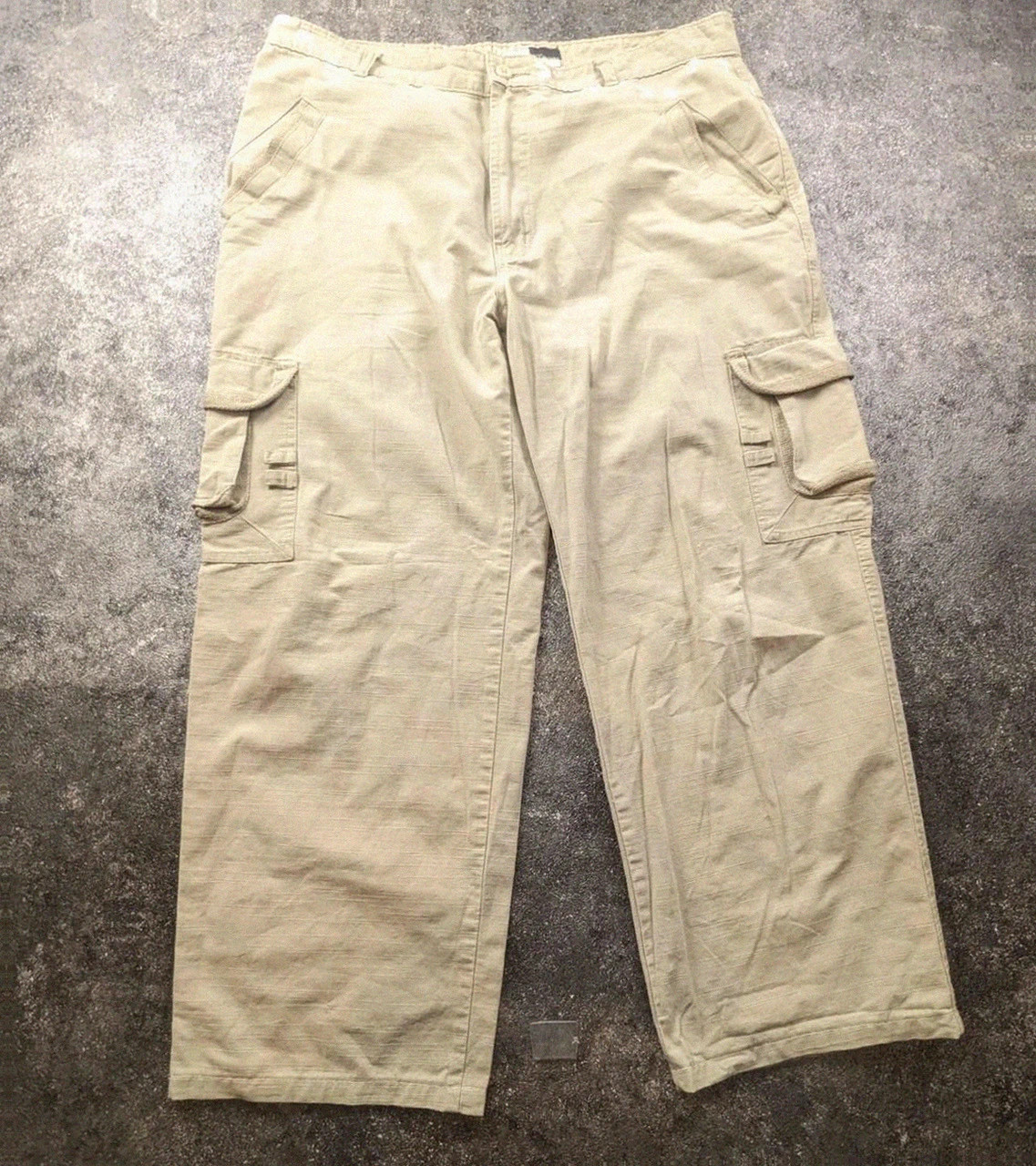 Quinze & Treize 15/13 pantalon cargo large rugby vintage 100% coton workwear L/XL mixte – Quinze Treize – taille Taille unique 2