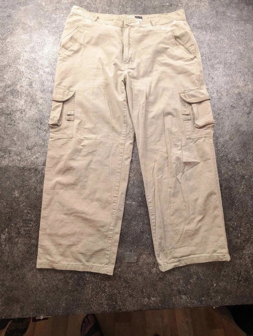 Quinze & Treize 15/13 pantalon cargo large rugby vintage 100% coton workwear L/XL mixte – Quinze Treize – taille Taille unique 3