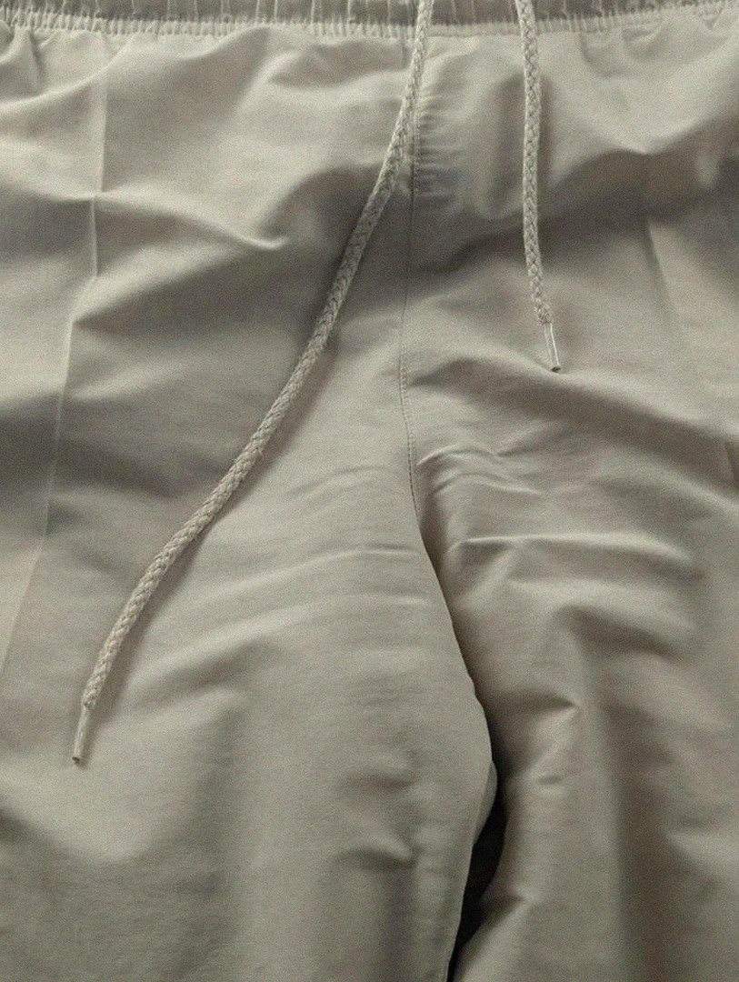 Pantalon adidas beige crème track pants jogging techwear minimaliste M/L rétro vintage Y2K – adidas – taille L 4