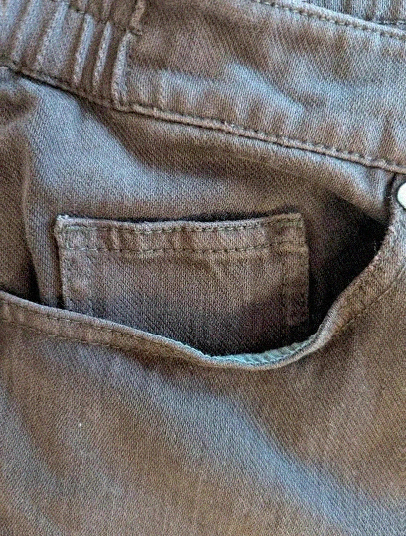Élégant Pantalon Saint James taupe – coupe droite casual chic 38 – Saint James – taille M / 38 / 10 4