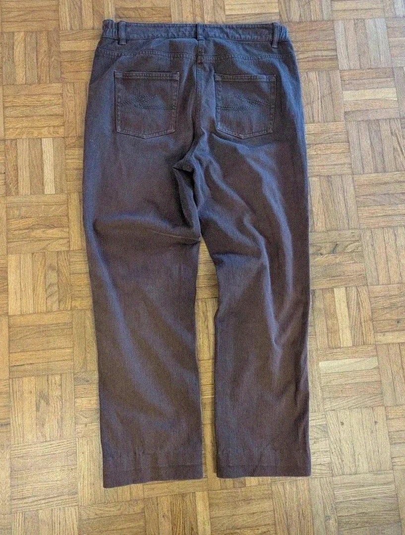 Élégant Pantalon Saint James taupe – coupe droite casual chic 38 – Saint James – taille M / 38 / 10 2