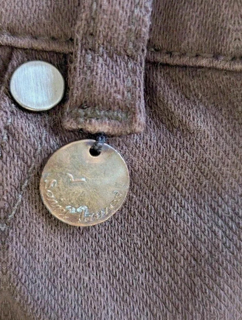 Élégant Pantalon Saint James taupe – coupe droite casual chic 38 – Saint James – taille M / 38 / 10 5