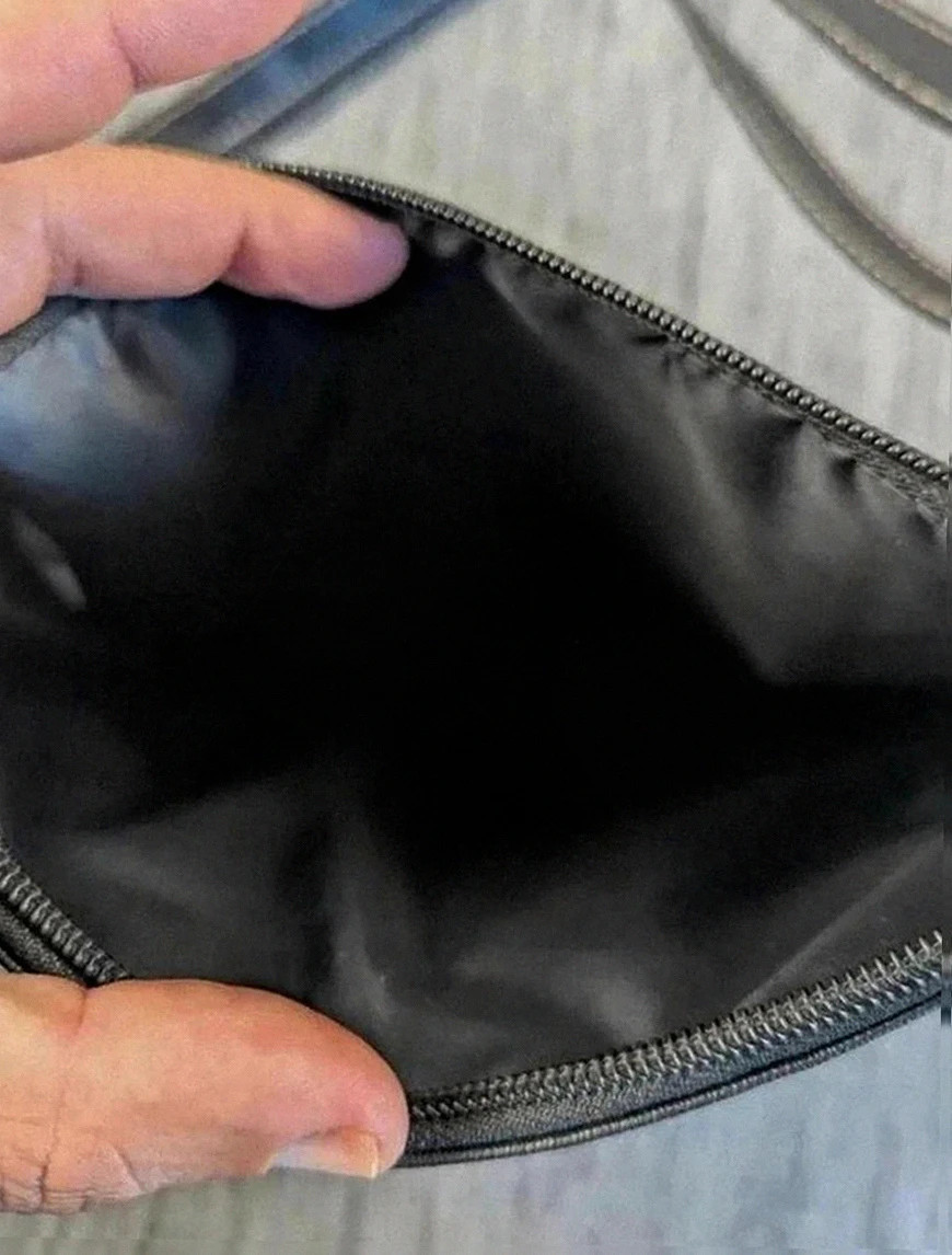 Sac bandoulière Ted Lapidus noir effet matelassé – style Y2K – Ted Lapidus 5