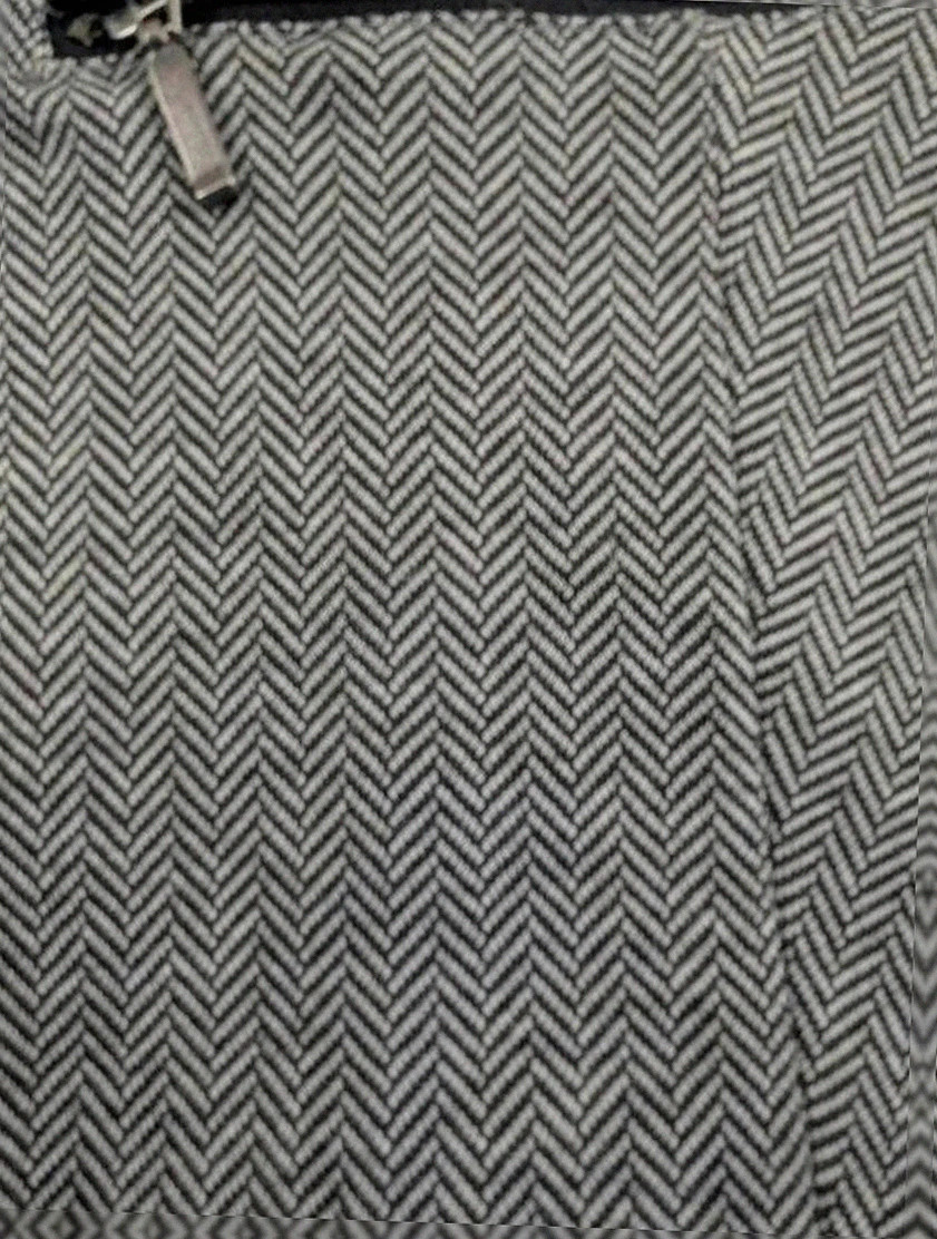 Veste blazer Modavista gris motif chevrons – taille 48 L – MODAVISTA – taille L / 40 / 12 3