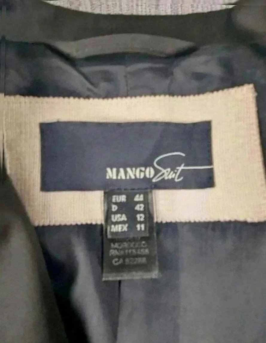 Veste de tailleur Mango Suit noire – Taille 44 (L) – Mango – taille L / 40 / 12 2