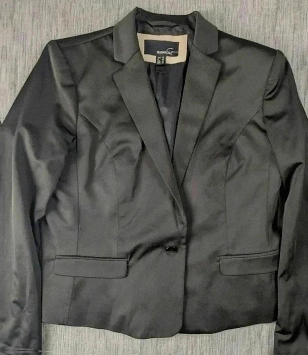 Veste de tailleur Mango Suit noire – Taille 44 (L)