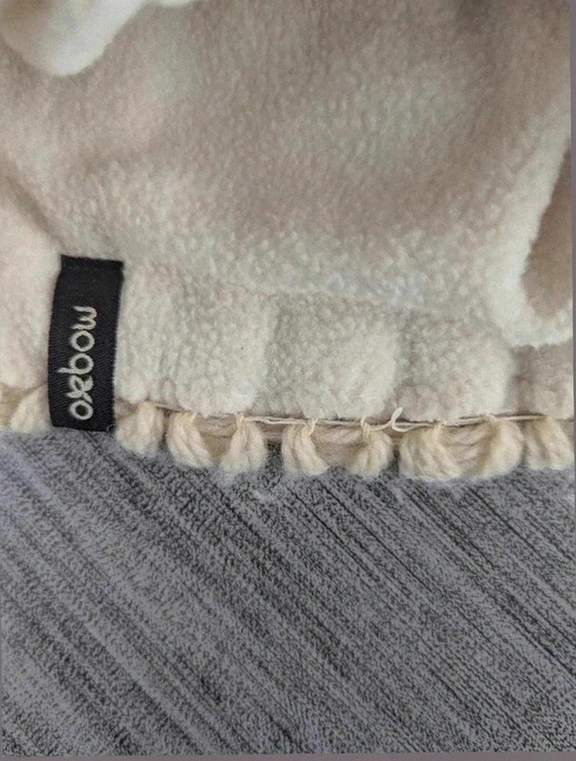 Bonnet Okbow écru maille épaisse torsadée doublé polaire vintage surfing skateboard – Oxbow – taille Taille unique 4