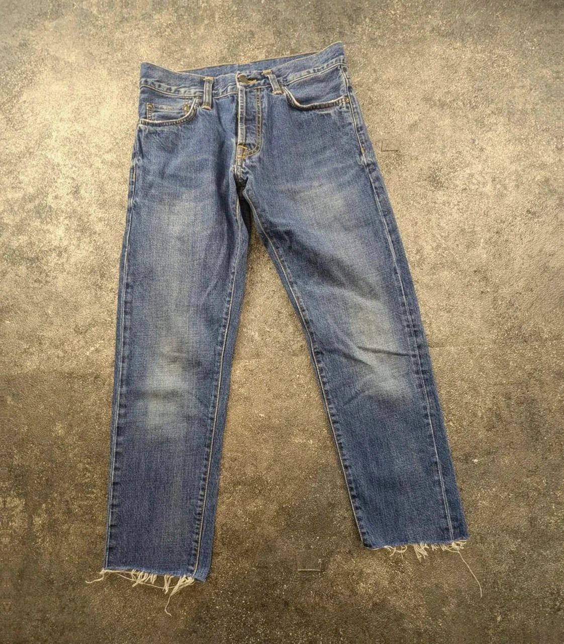 Jean Carhartt Wip Klondike Pant denim brut straight fit coupe droite W27 L32 – Carhartt – taille XS 3