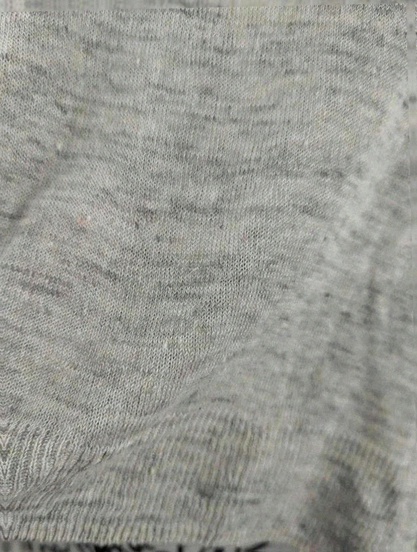 Top en maille fine Kujten cachemire lin, col V, dos croisé, coupe fluide S – Kujten – taille S / 36 / 8 4