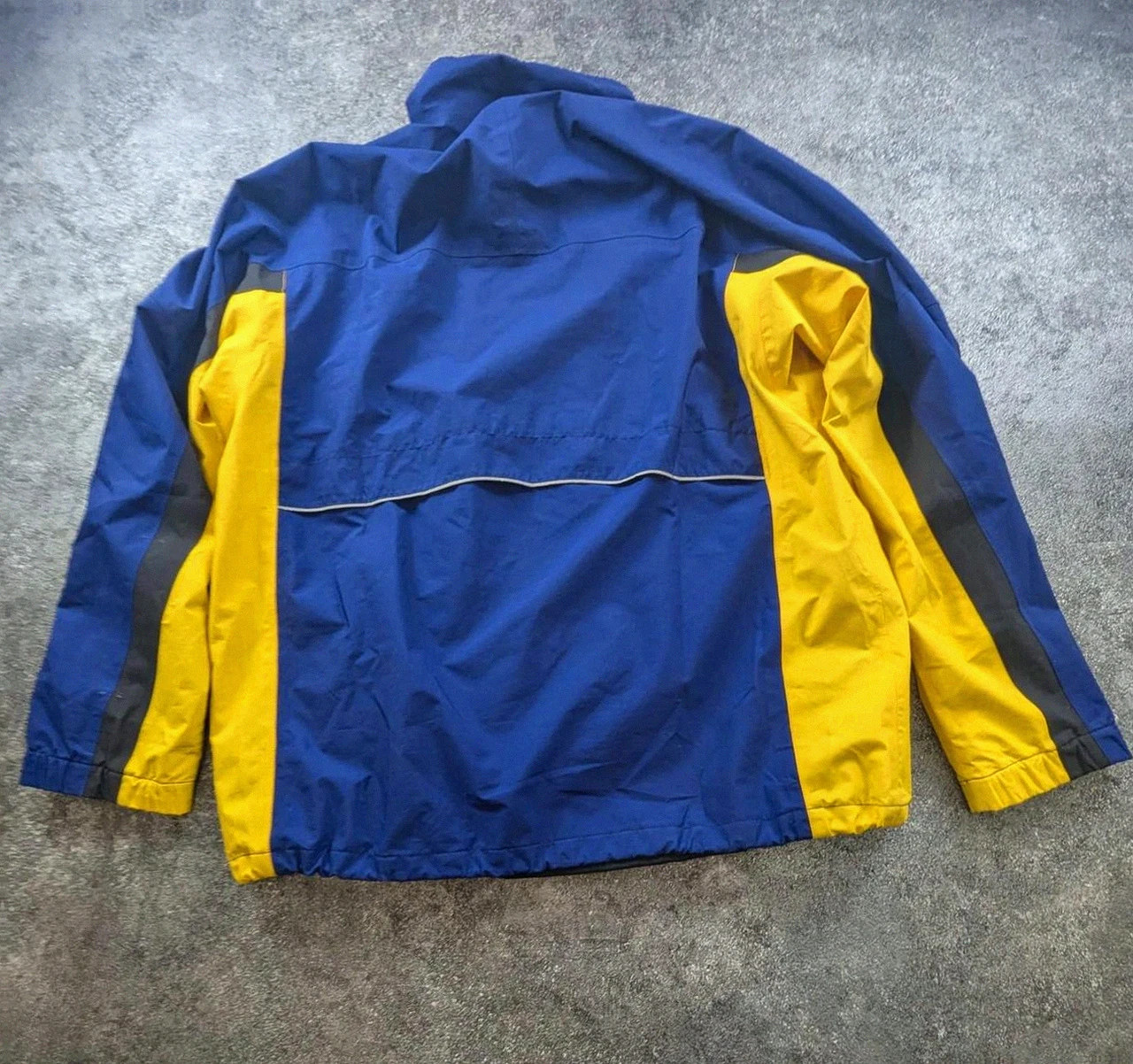 Veste Nike storm-fit vintage bleu jaune coupe vent outdoor gorpcore Y2K XL/2XL – Nike – taille XL 3