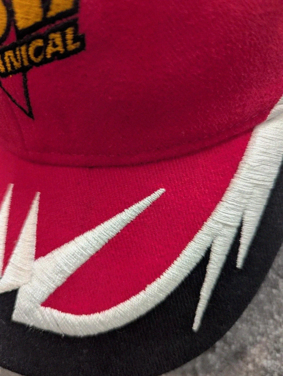 Casquette Dsl mechanical rouge brodée vintage racing streetwear réglable North End – Vintage Dressing – taille Taille unique 5