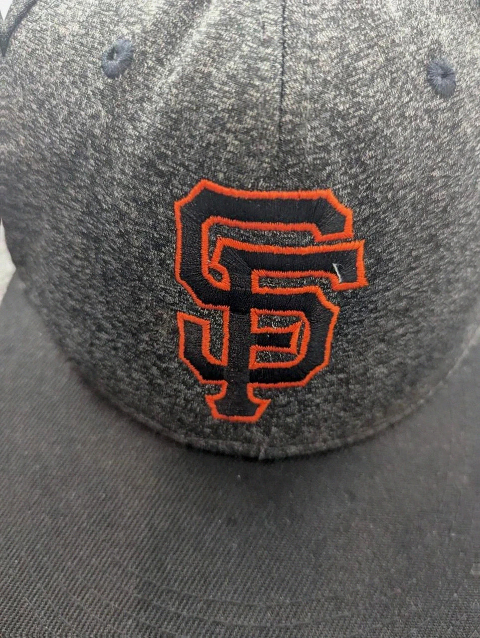 🧢 Casquette Sf San Francisco Giants snapback Mlb noire grise logo brodé – MLB – taille Taille unique 4