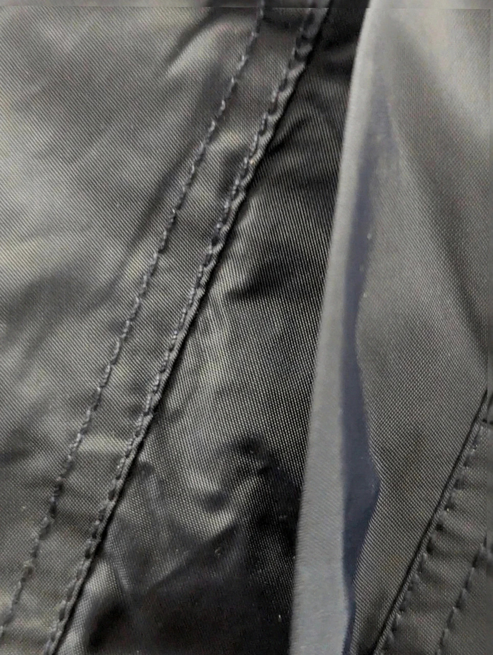 Veste Tommy Hilfiger jeans coupe vent nylon vintage bleu marine zip logo bande M L – Tommy Hilfiger – taille L 5