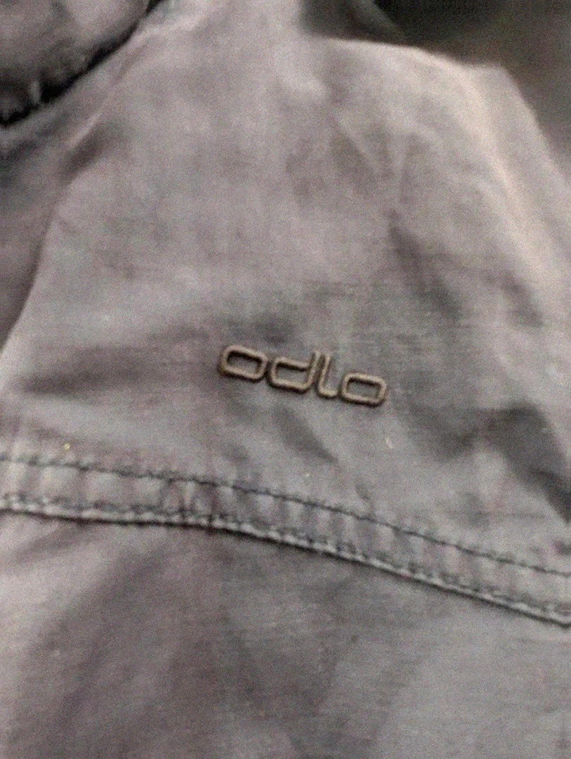 Veste Odlo lady S bleu foncé outdoor technique utilitaire gorpcore trek extérieur aération dos – Odlo – taille S / 36 / 8 3