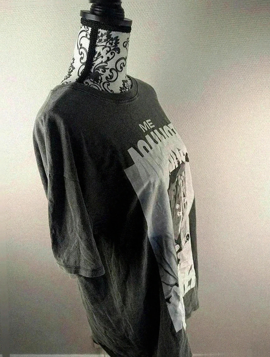 Magnifique t shirt 2pac bershka gris vintage fan streetwear y2k hip-hop 2000 mixtebS – Bershka – taille S 2