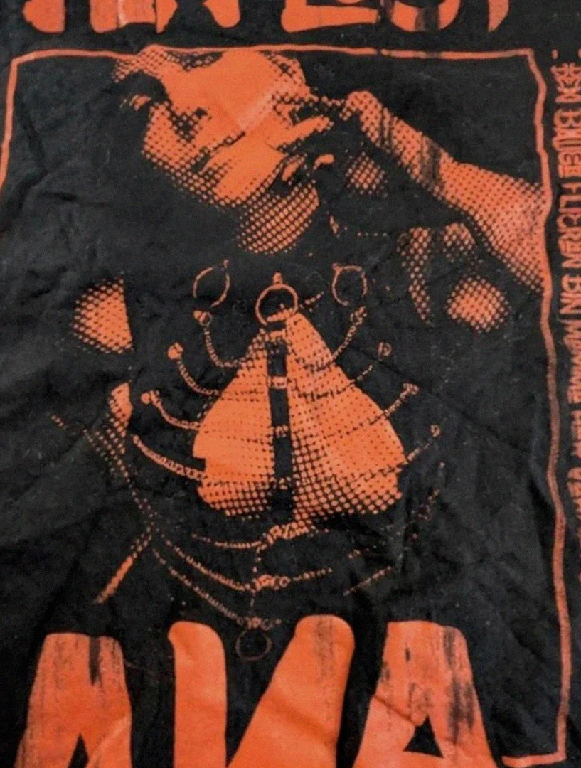 T-shirt Gildan noir Von Lust Aya – look underground alternatif métal hardrock emo Gothik taille L – Gildan – taille L 4