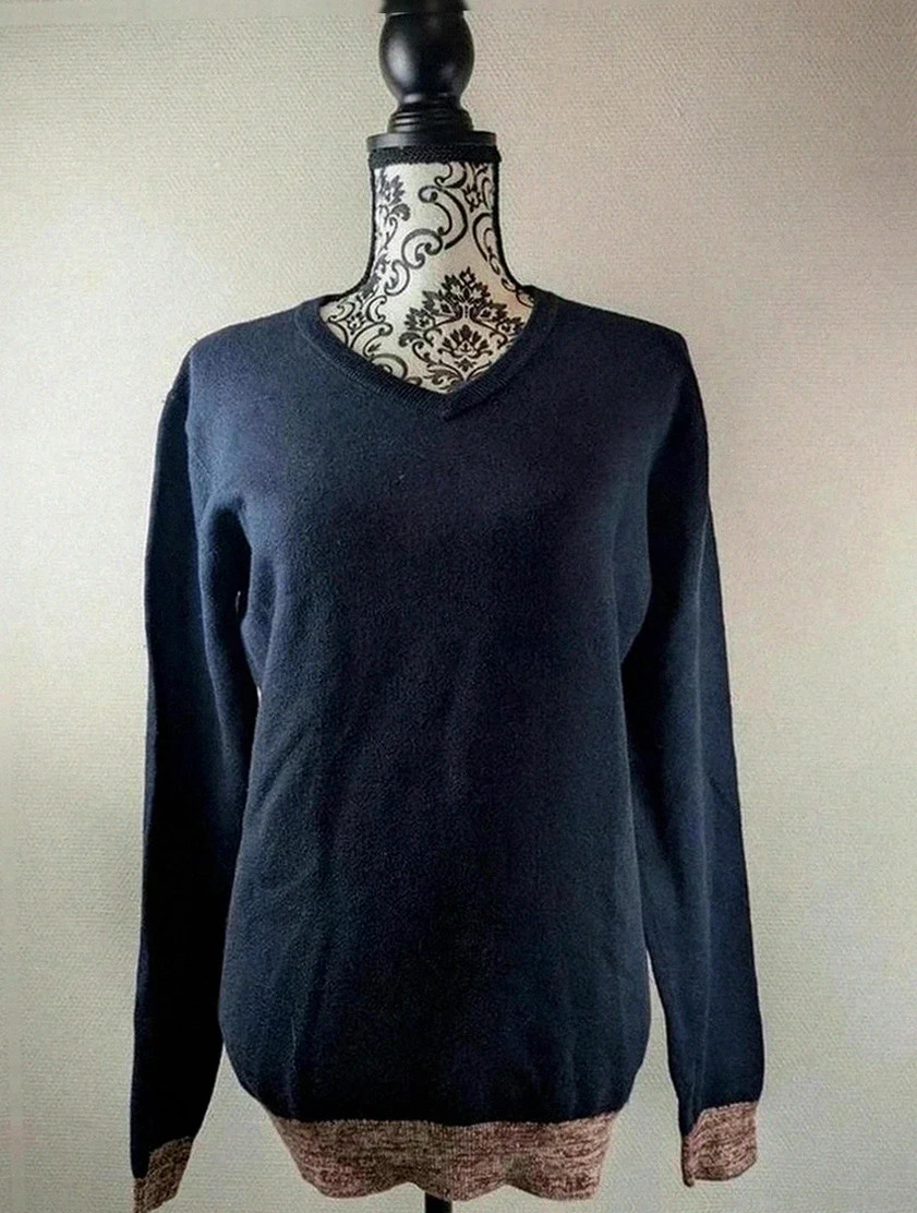 Bellerose col V fin et doux – taille S (convient XS/S)
