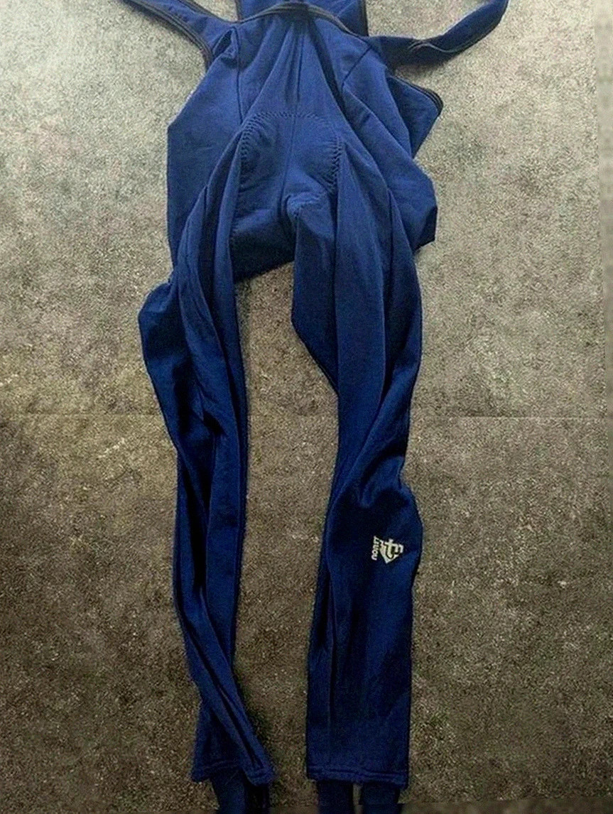 collant cyclisme noret à bretelles fabriqué en france taille 4 vintage outdoor gorpcore