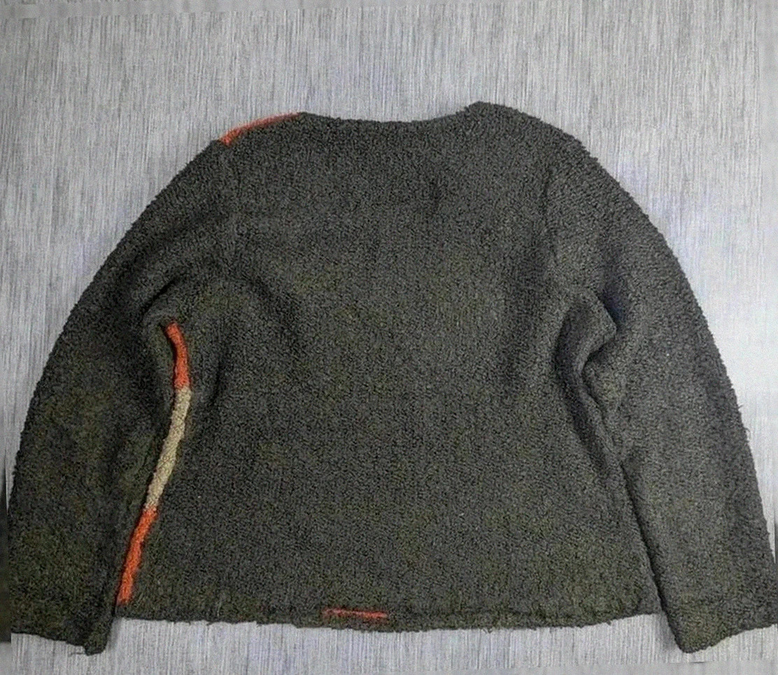 Pull Affinités by Armand Thiery – Maille bouclette multicolore crazy avec détail noix de coco – Armand Thiery – taille M 5