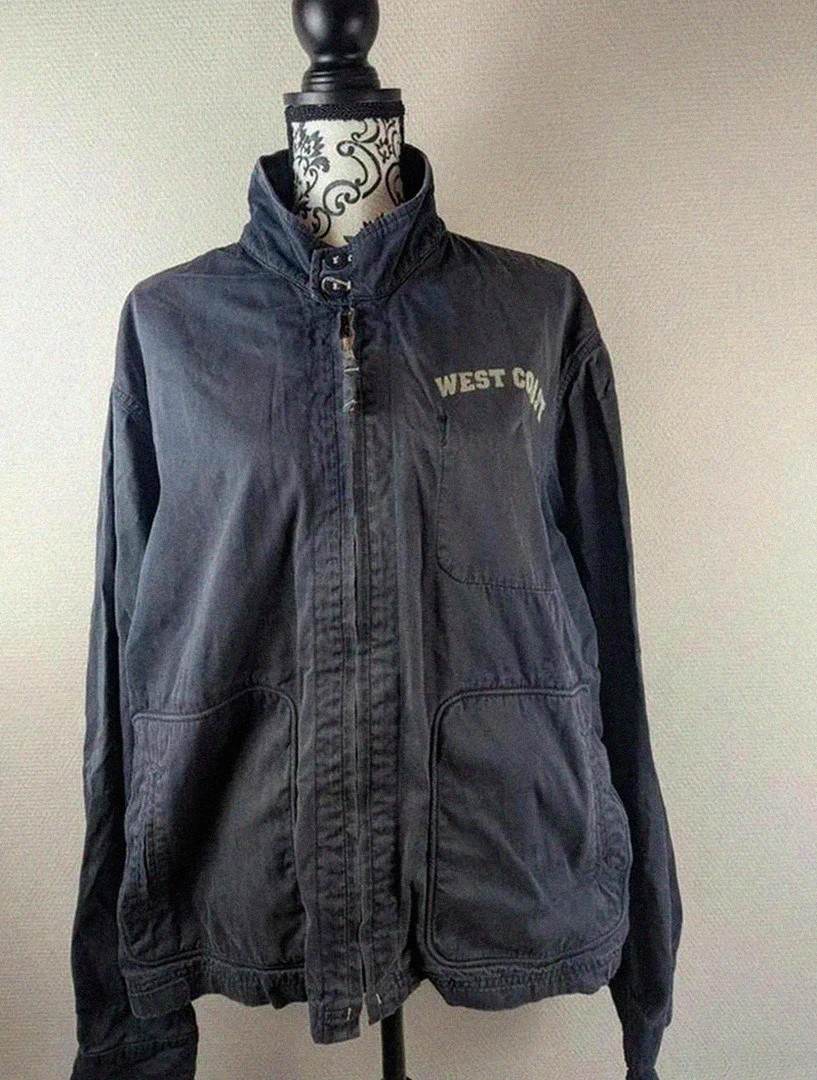 Veste Bellerose vintage West Coast Santa Monica Calif coton épais, style Us workwear Bellerose – Bellerose – taille XXL 2