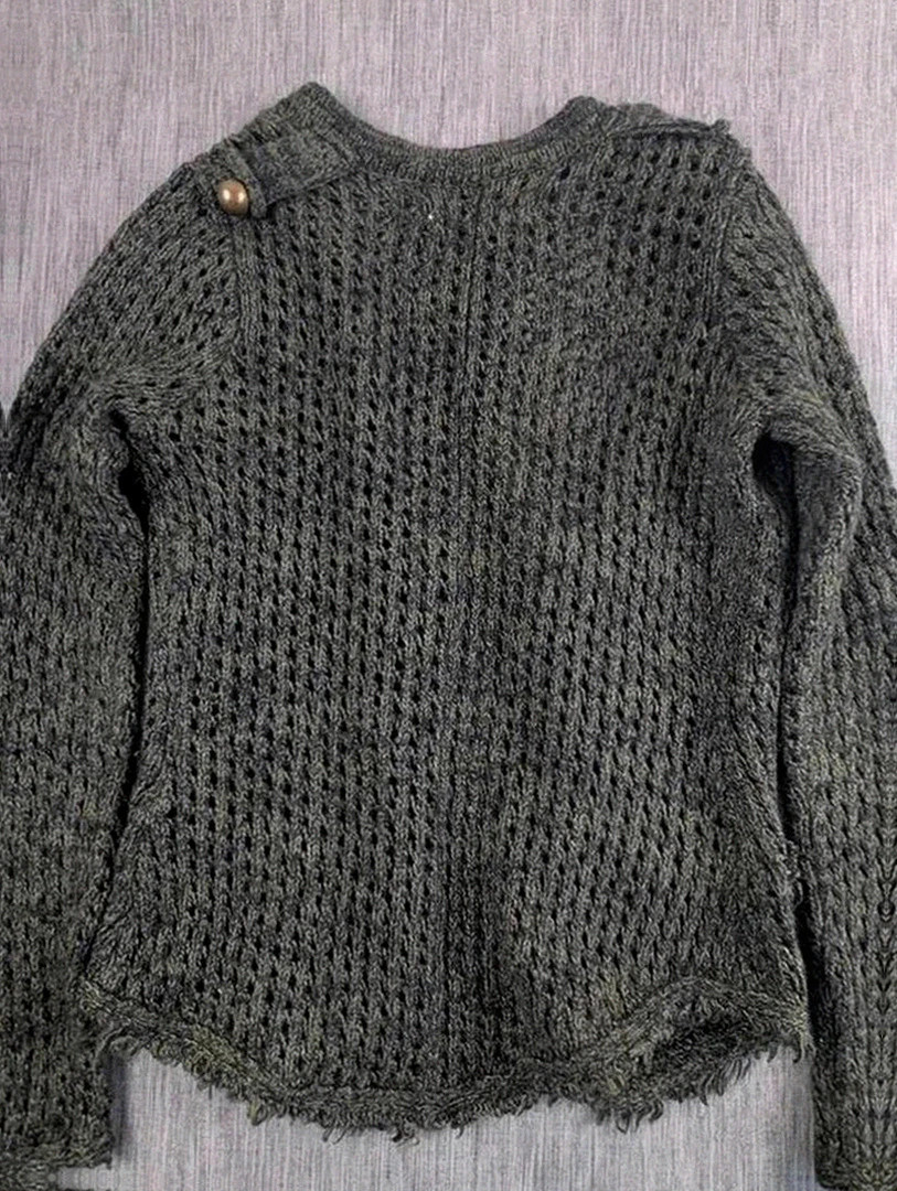 Veste cardigan Zara Knit vert kaki – taille S (convient XS) – Zara Knit – taille S / 36 / 8 2