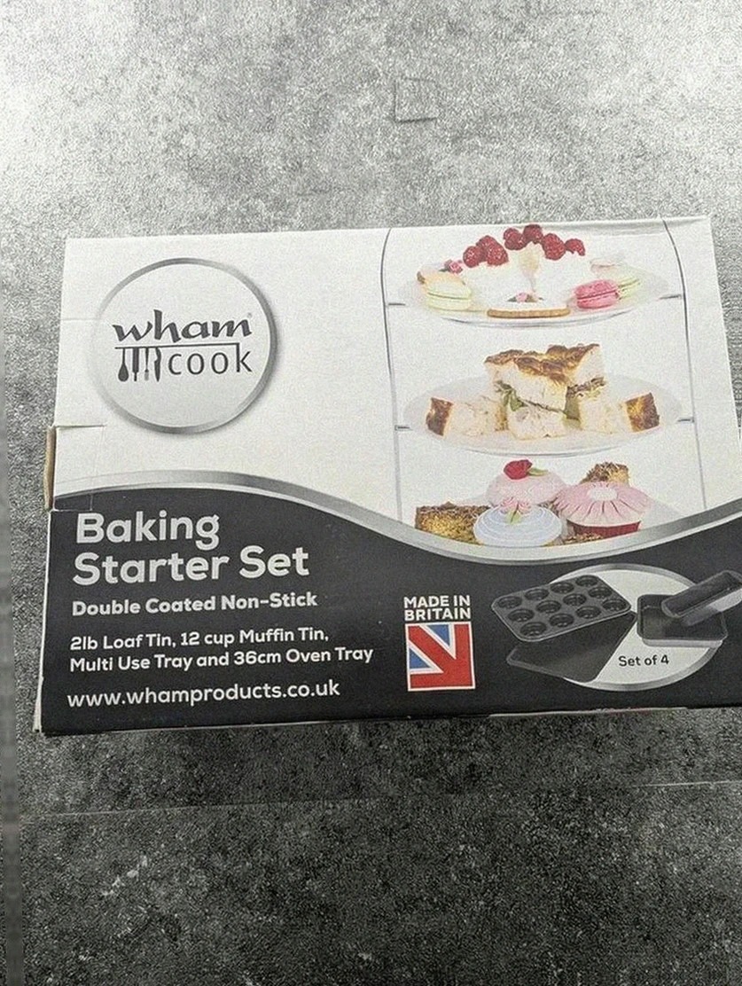 set moules pâtisserie wham cook baking starter set 4 pièces – wham cook