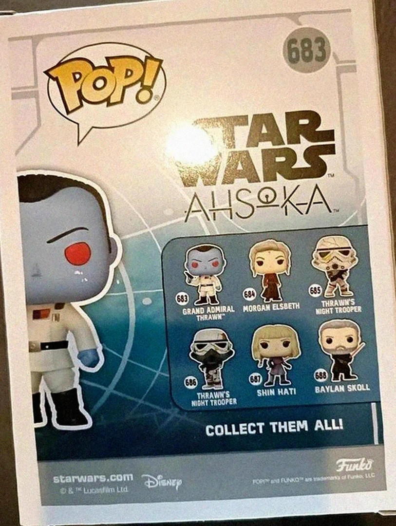 funko star wars grand admiral thrawn n°683 neuve en boîte – Funko Pop – taille 3 ans / 98 cm 3