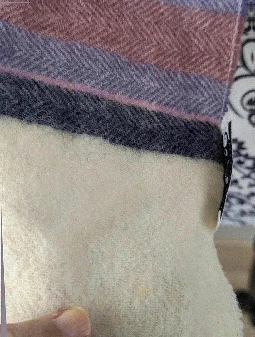 Écharpe Pierre Cardin Paris vintage rayée – élégante & extra douce – idée cadeau NoëlMixte – Pierre Cardin 4