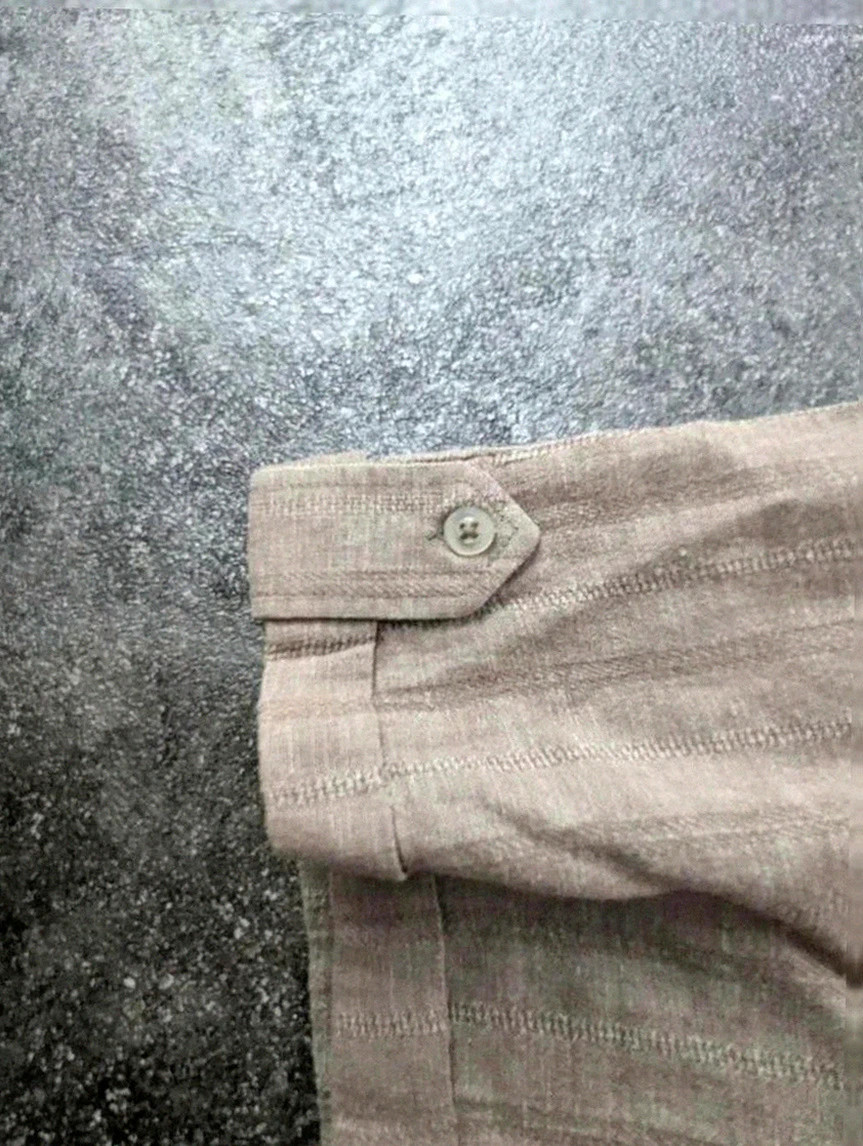 Chemise lin coton Rifland Xl légère été bohème – Riftland – taille XL 5