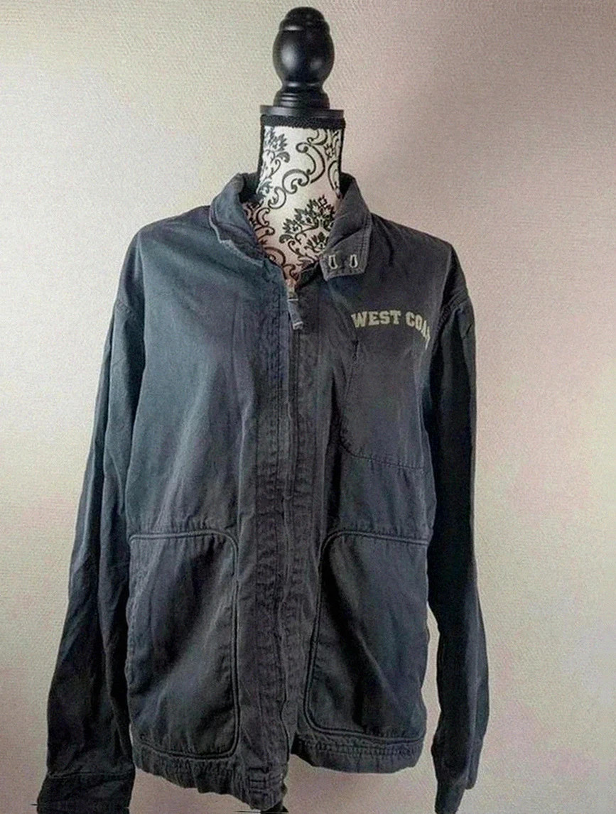 Veste Bellerose vintage West Coast Santa Monica Calif coton épais, style Us workwear Bellerose