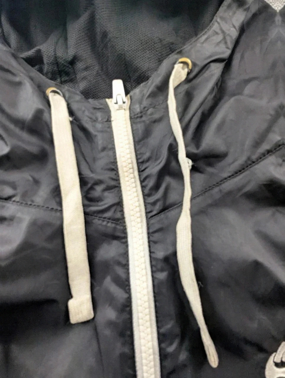 Nike veste coupe vent noire hooded windbreaker zip streetwear S – Nike – taille S 5