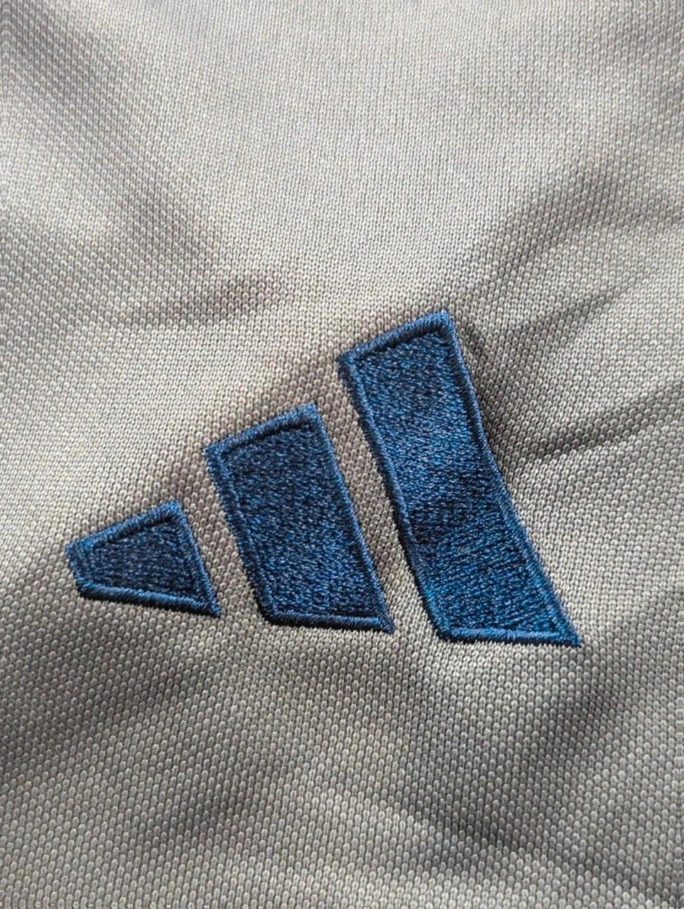 Veste adidas L gris bleu track jacket basketball Washburn brodé zip sport vintage – adidas – taille L 3