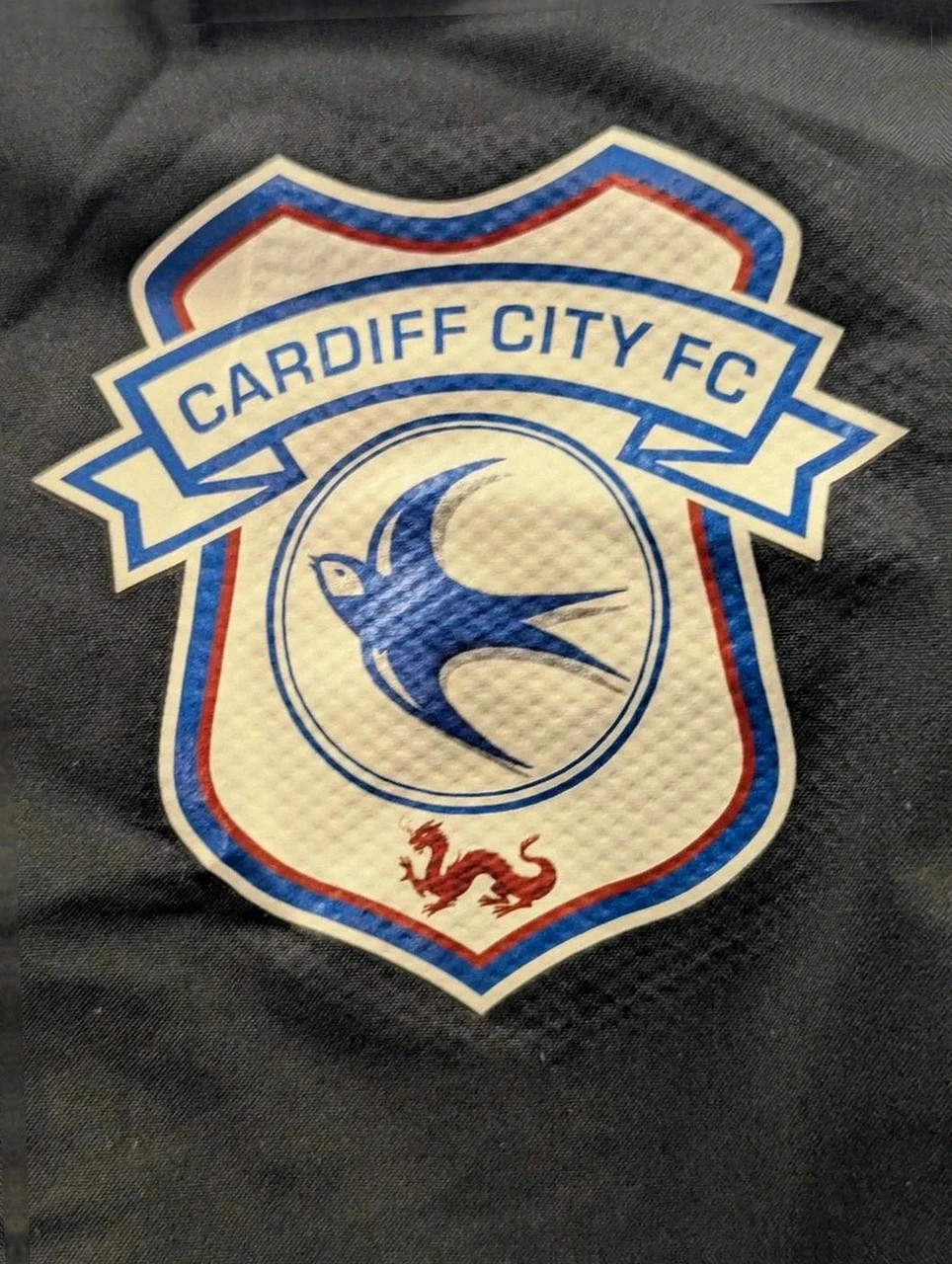 Veste adidas football Cardiff City coupe vent vintage sportwear noir Xs (s) gorgcore – adidas – taille XS 2