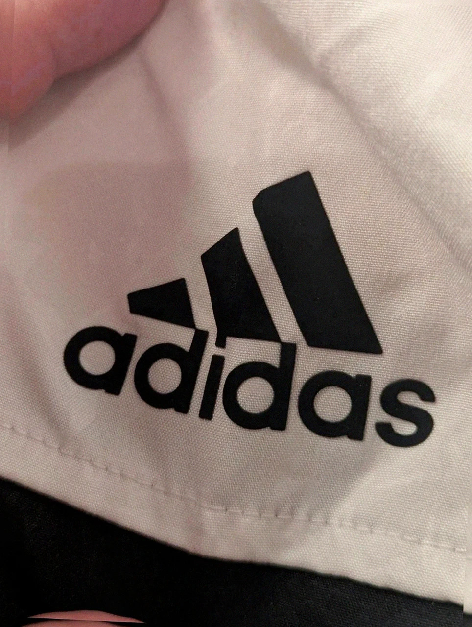 Veste coupe vent adidas noir crème capuche lightweight techwear S CE0284 – adidas – taille S 5