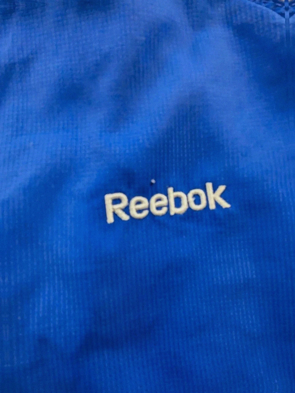 Veste Reebok vintage bleue zip vintage sport streetwear logo brodé taille S – Reebok – taille S 4