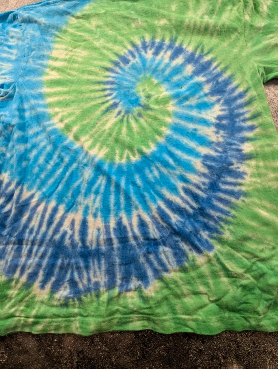 T-shirt Artforms Peace Love & Butterflies tie dye Aruba hippie festival surf Y2K L – Vintage Dressing – taille L 5
